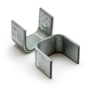 Клипса соединительная, универсальная для 3D сетки, изготовлена из нержавеющей стали